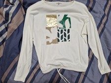 Langarmshirt damen weiß - gr,