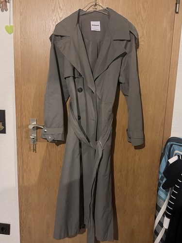Trenchcoat grau bershka - trenchcoat, in