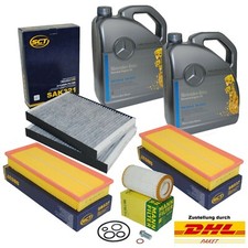 Inspektionspaket Mercedes Benz S-Klasse W221 Benziner mit 10L ORIGINAL 229.5