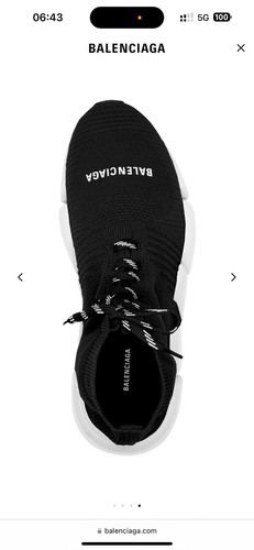 Balenciaga speed trainer - speed, lace