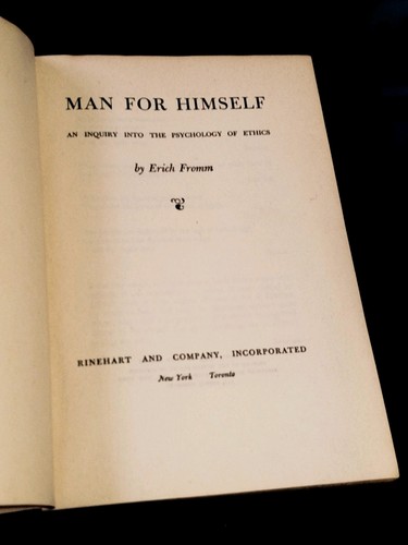 Mann für sich - erich, fromm