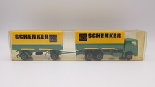 Herpa 1:87 MAN F8 Planen Hängerzug Schenker