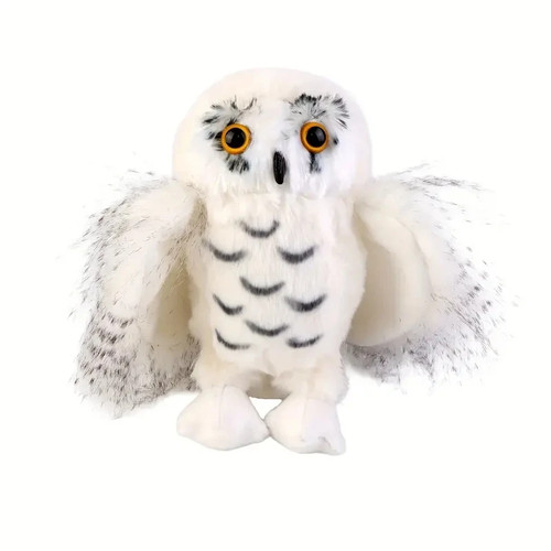 Schneeeule plüschtier 20cm - schneeeule,