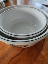 Winterling Geschirr Serie Duck, handdekoriert,spülmaschinenfest,2 Salatschüsseln