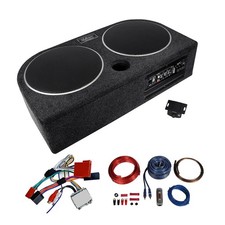 HIFONICS Reserverad Subwoofer Set passend für BMW 5er E39 - 12/1995-08/2001