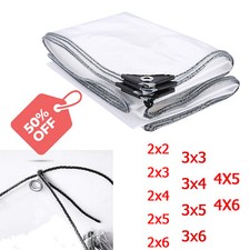 Transparent Plane mit Ösen