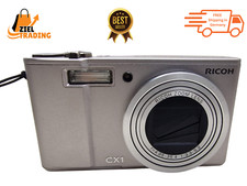 Ricoh CX1 Digitalkamera, 7,1-fach Zoomobjektiv, Kompaktsilber - Ausgezeichneter