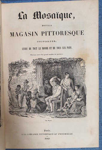 1845 mosaique magasin - 1845, la