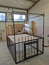 Metall gefängnis himmelbett - metall,