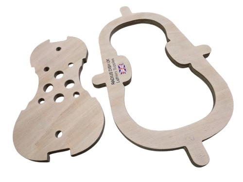 Violin mould set - violin,