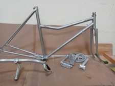 Projekt Rennrad rahmen und Zubehör. Extra Perlen strahlen. 52 cm. 28 Zoll.