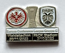 Pin Eintracht Frankfurt- Paok Salonik, Europa Conferenc League 30.11.23-09.10.23