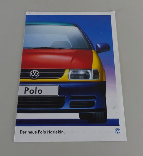 Prospekt broschüre vw polo - broschüre,
