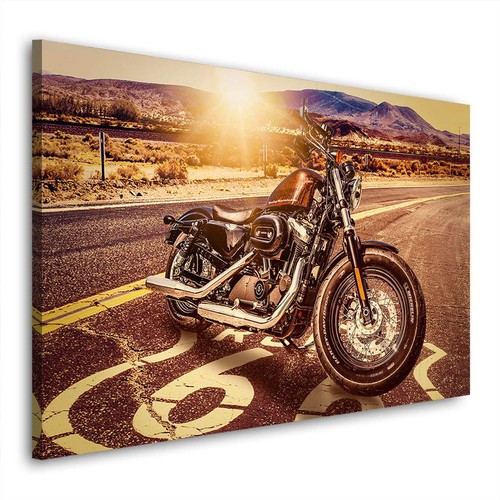 Leinwandbild harley davidson - leinwandbild,