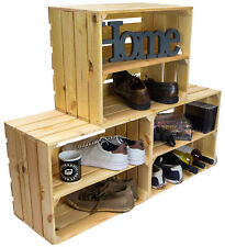 3 Stück Obstkisten NATUR NEU