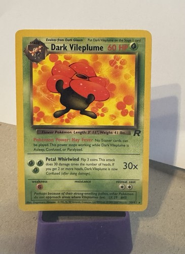 Dark vileplume pokémon - dark,