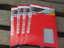 4 Packs Gitter Schleifpapier Set 210x297mm Körnung: 80+120+180+220 Quick Cont25b