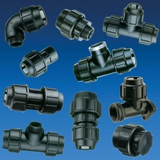 PE Rohr PP Verschraubung