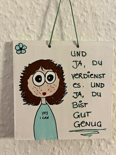 Handgefertigt holz dekoschild - handgefertigt, holz-dekoschild