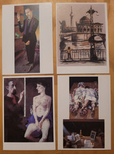 DDR 16 Postkarten 10. Kunstausstellung der DDR Dresden postfrisch 1987-1988