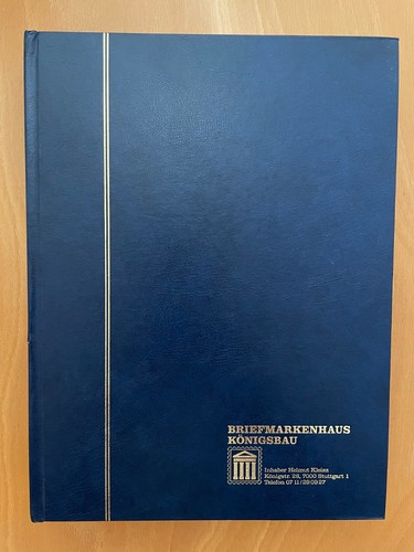 Briefmarkenalbum einsteckbuch - briefmarkenalbum,