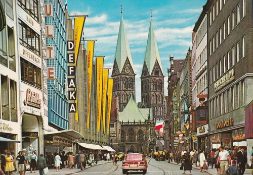 Bremen obernstrasse und dom - bremen,,