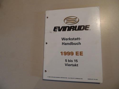 Werkstatthandbuch evinrude 6 - werkstatthandbuch,