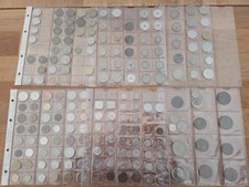 Über 180 Münzen etc. aus div. Ländern, unsortiert, teils alt, ab 1 € portofrei