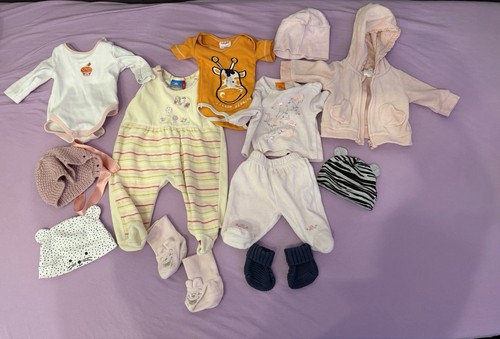 Baby set mütze strampler - set, mütze,