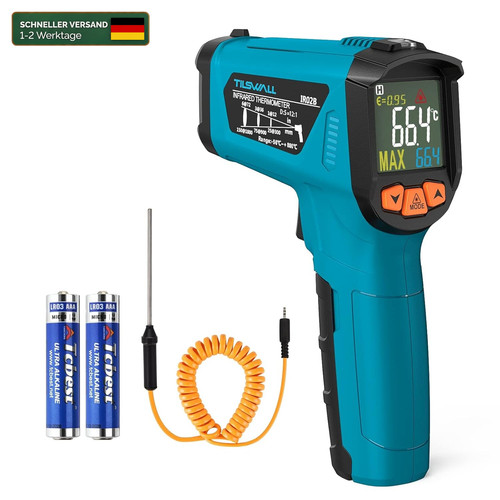 Infrarot thermometer 800 c - thermometer, 50-800°c