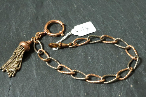 Alte goldene taschenuhrkette - alte,