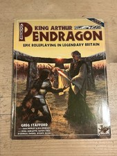 KÖNIG ARTHUR PENDRAGON ROLLENSPIEL RPG 4.AUFLAGE FANTASY 1993 REGELBUCH CHAOSIUM