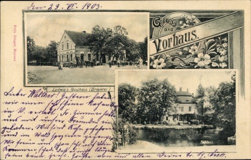 Jaroszówka vorhaus - ak,