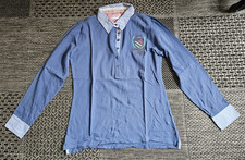 Milano Italy Damen Blusenshirt  Polo Golf   Gr.40 blau  langarm