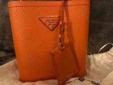 Prada panier tasche orange - prada, tasche,