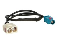 Antennenadapter Doppel-FAKRA auf 1 FAKRA Stecker Audi Seat Skoda VW RCD RNS MFD