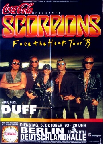 Scorpions 1993 plakat in - plakat,