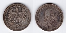 BRD   5 DM 1955 F   Friedrich