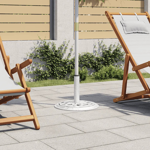 Sonnenschirmständer weiß - sonnenschirmständer,
