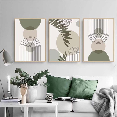 Wandbild 3er set boho - set,