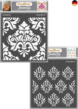 CrafTreat Damast-Schablonen