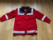 DRK Bonn2000 Einsatzjacke Gr S rot/grau Rotes Kreuz Einsatzanzug Rettungsdienst