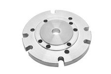 PAULIMOT Montageflansch für Drehfutter Ø 100 mm / 125 mm zu Teilapparat