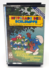 Musik Kassette MC - Hitparade der Schlümpfe - Kinderlieder