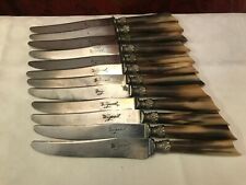 antikes Speisemesser 2er Set (habe 6 Sets) Shabby chic Frankreich