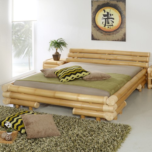 Bambusbett 180x200 palau - bambusbett,