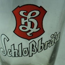 altes Bierglas aus Sammlung