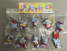 Komplett-Satz „Happy Hippos im Fitness Fieber Ferrero 1990 + BPZ (Kopie)