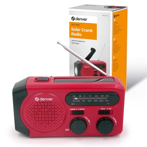 Denver scr 2010mk2 kurbelradio - scr-2010mk2,