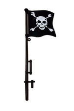 Playmobil Mastspitze mit Flagge zu 5135 Piratenschiff Schiff Spitze Ersatzteil